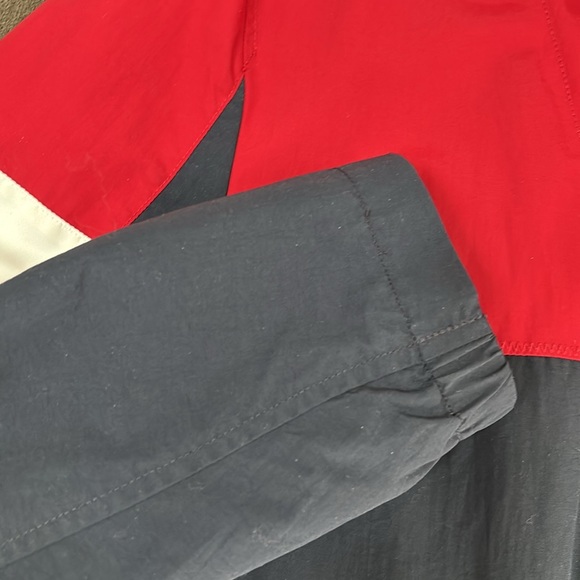 Vintage Nautica Red, White & Navy Blue Jacket. Size Large - Picture 6 of 8